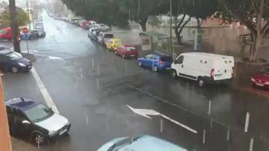 Tiempo en Canarias | Así llovió en Las Chumberas