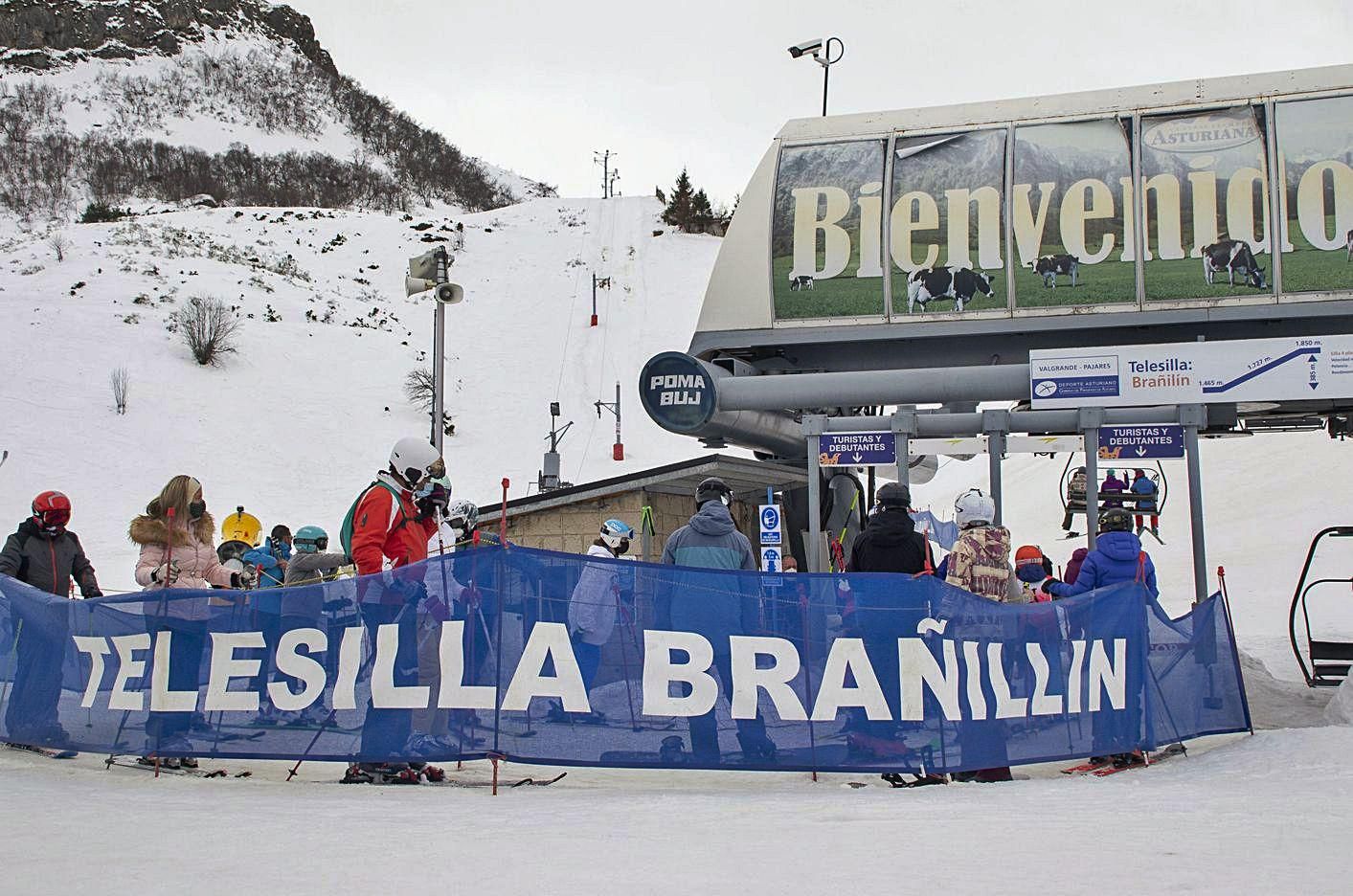 En el remonte de Brañillín.