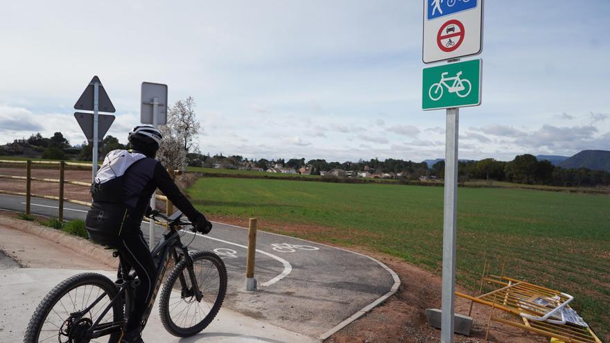 La via verda entre el parc de l’Agulla i Santpedor es preveu obrir aquesta primavera