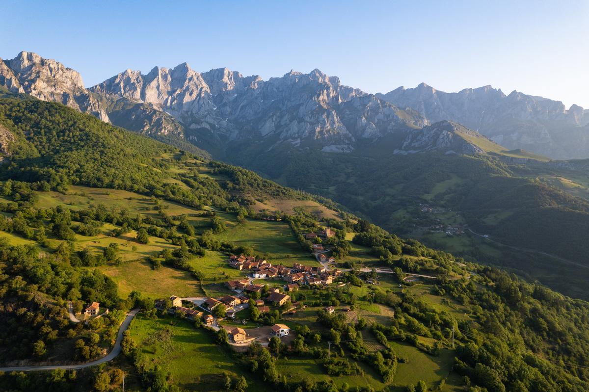 Vista áerea de Mogrovejo.
