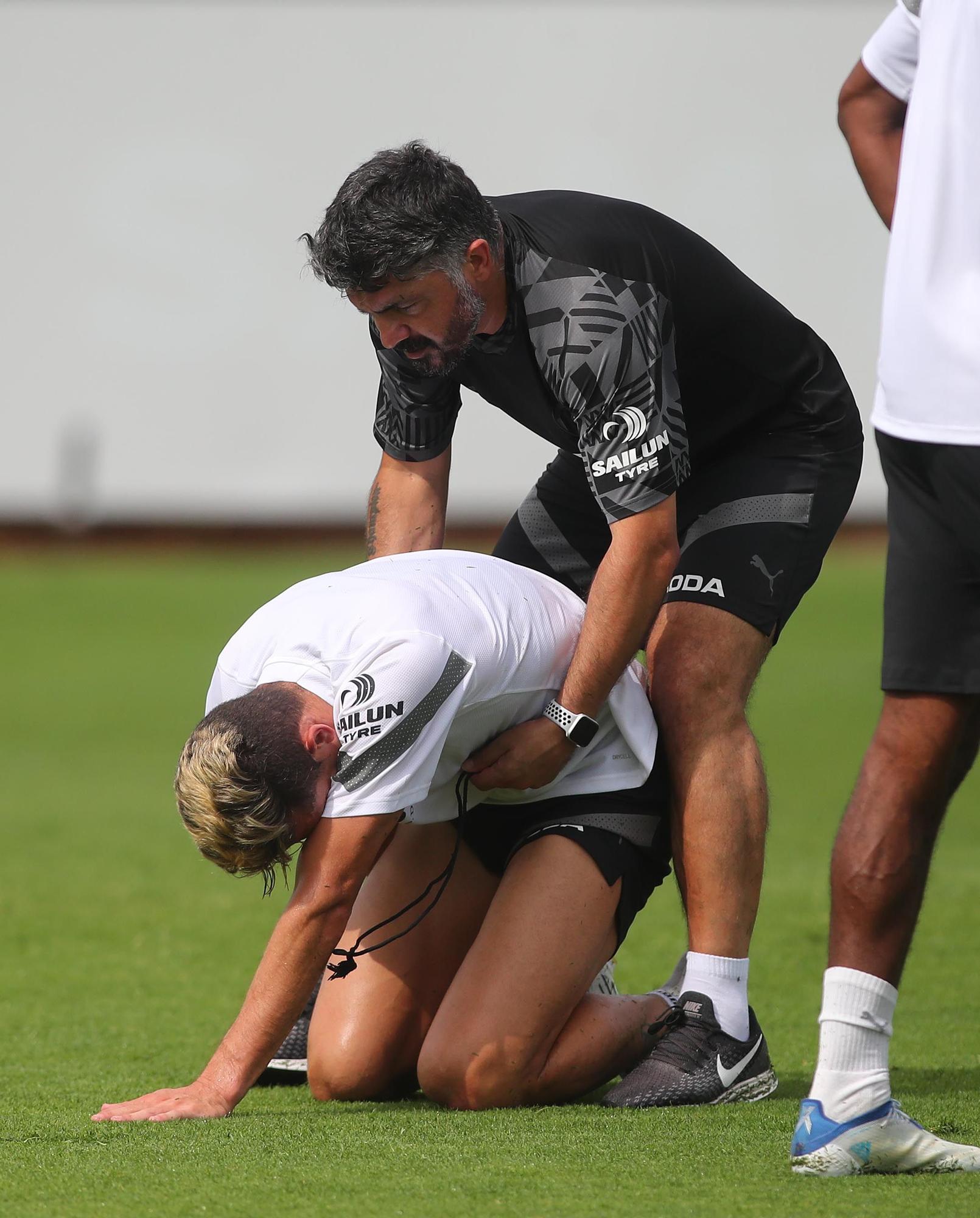 Así ha sido el entrenamiento de hoy del Valencia CF