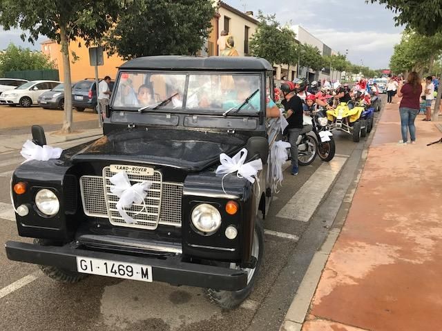 Uns 150 vehicles celebren Sant Cristòfol a Llagostera
