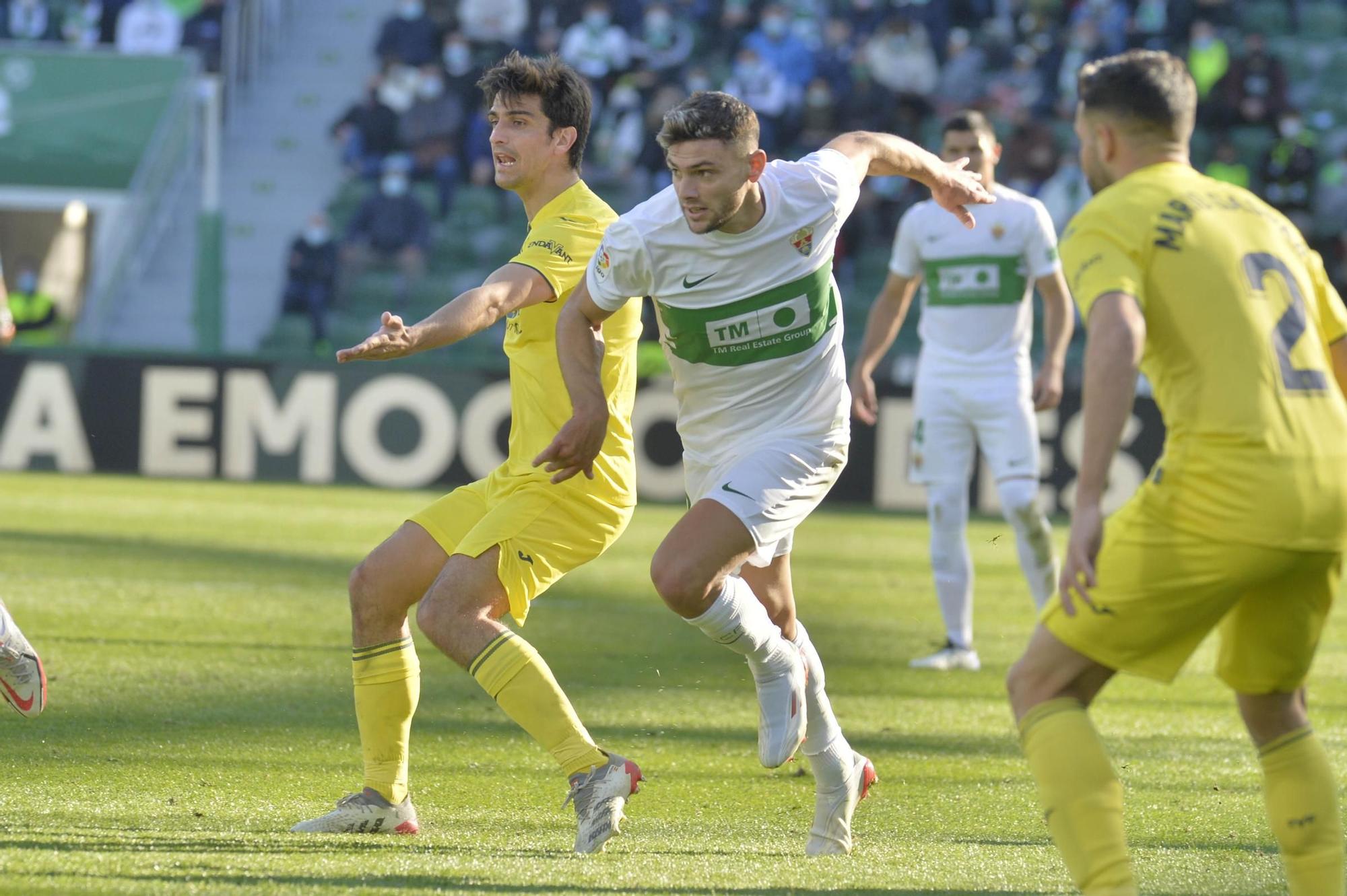 Las imágenes del Elche CF - Villarreal CF