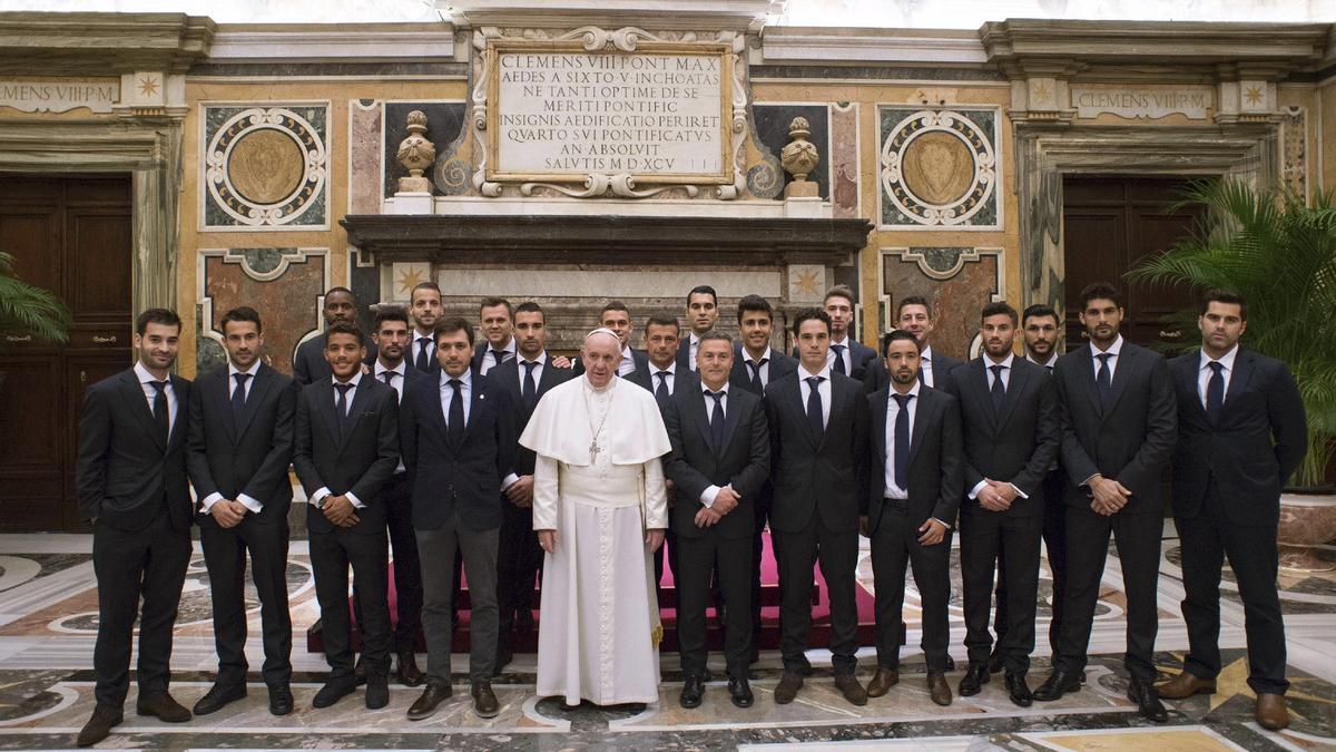 Gente de Castellón con el papa Francisco