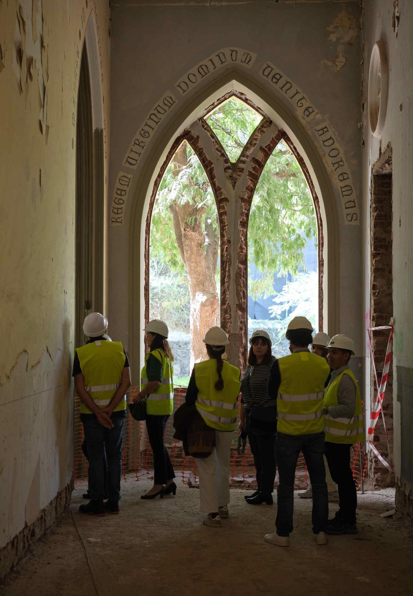Continúan los trabajos de rehabilitación del parque Viera y Clavijo
