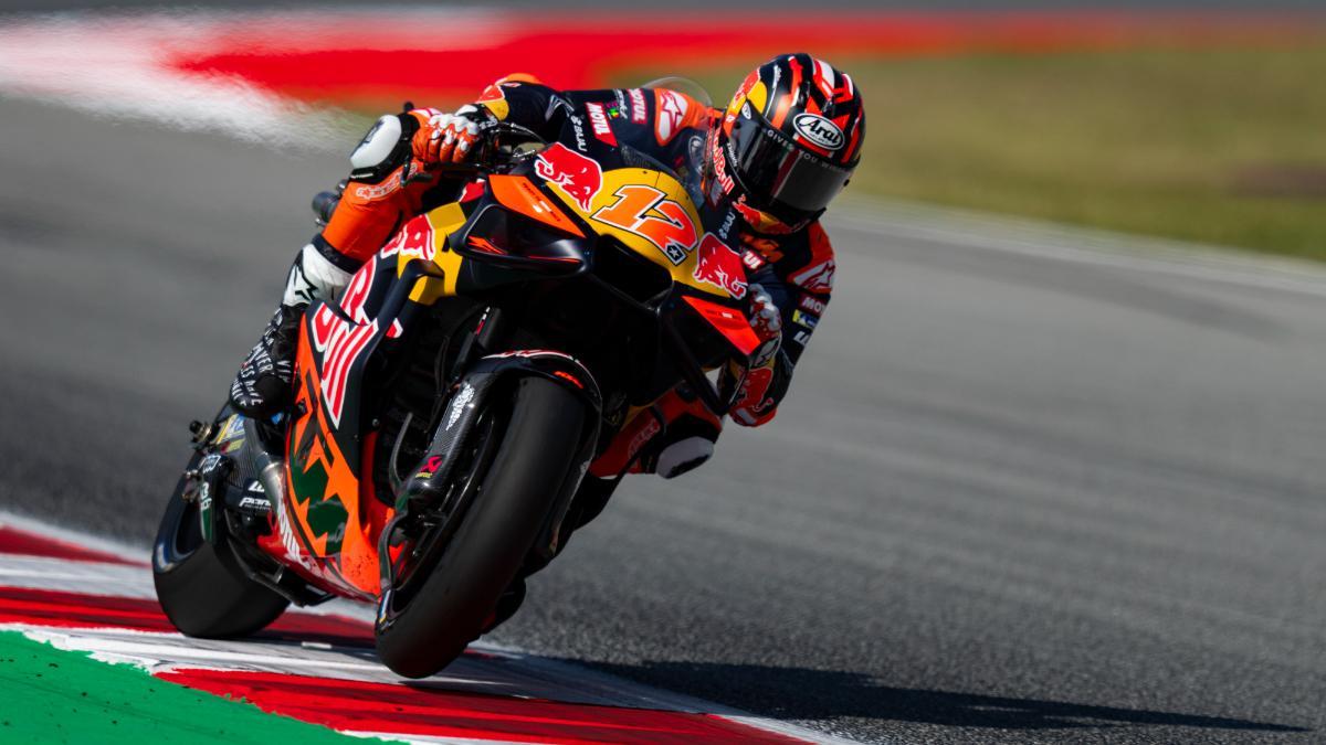 Maverick Viñales arrastra molestias tras su lesión en el GP de Alemania