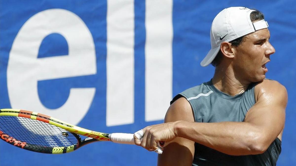 Rafa Nadal debuta ante Roberto Carballés en el Barcelona Banc Sabadell