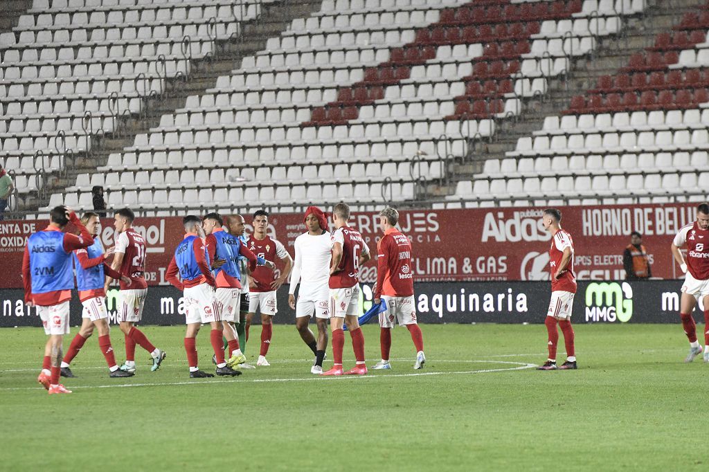 Las mejores imágenes del partido entre el Real Murcia y el Antequera