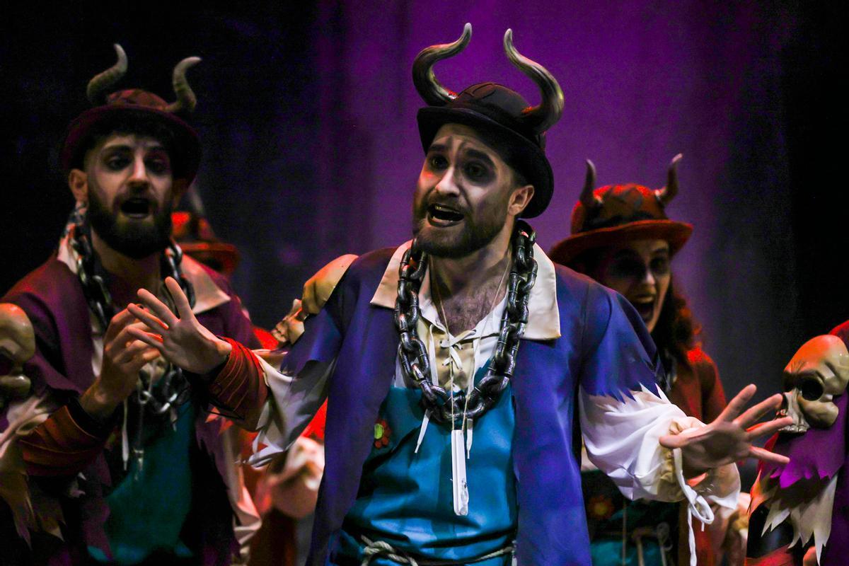 COAC Málaga 2024 | La comparsa 'Tus demonios', en la segunda preliminar