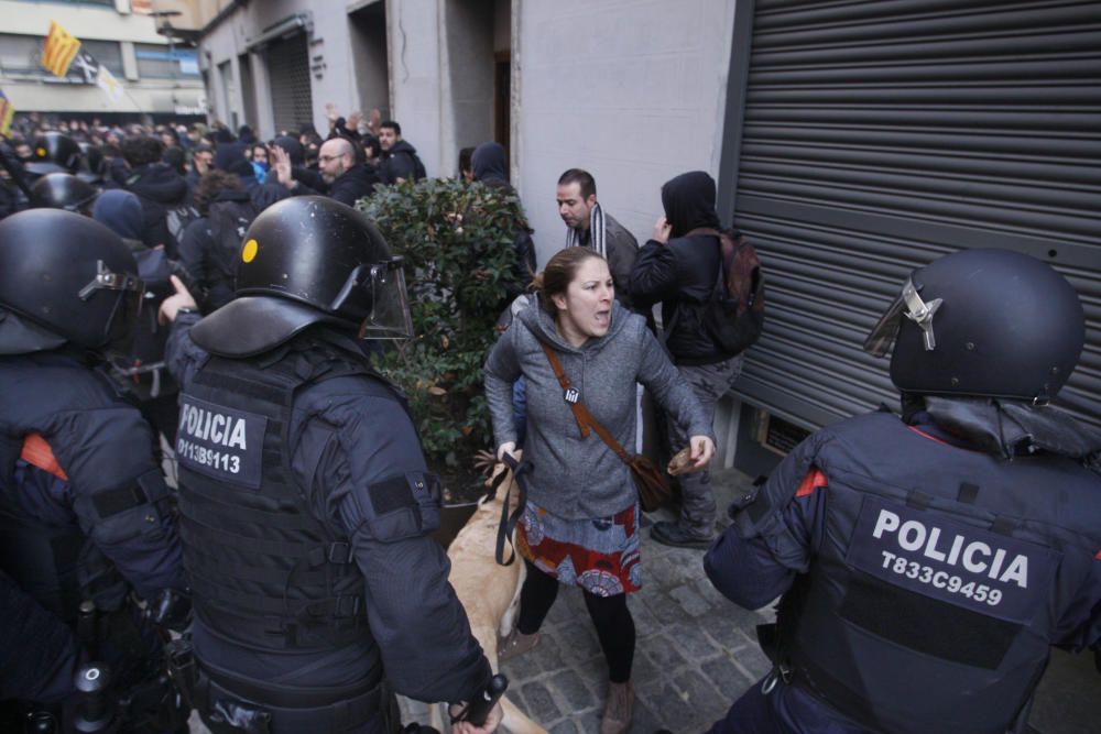 Manifestació antiborbònica a Girona