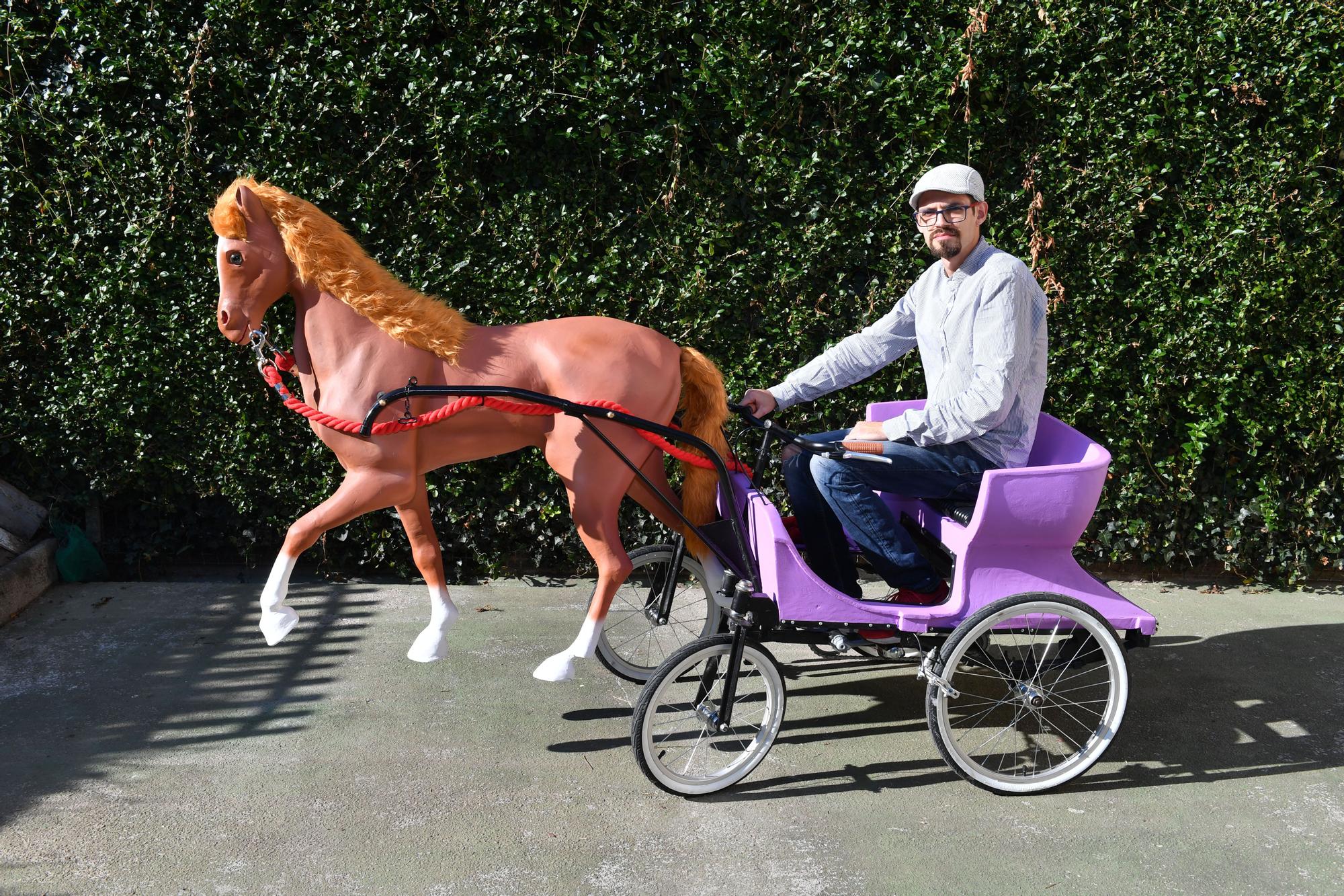 Un caballo para un recuerdo en A Coruña