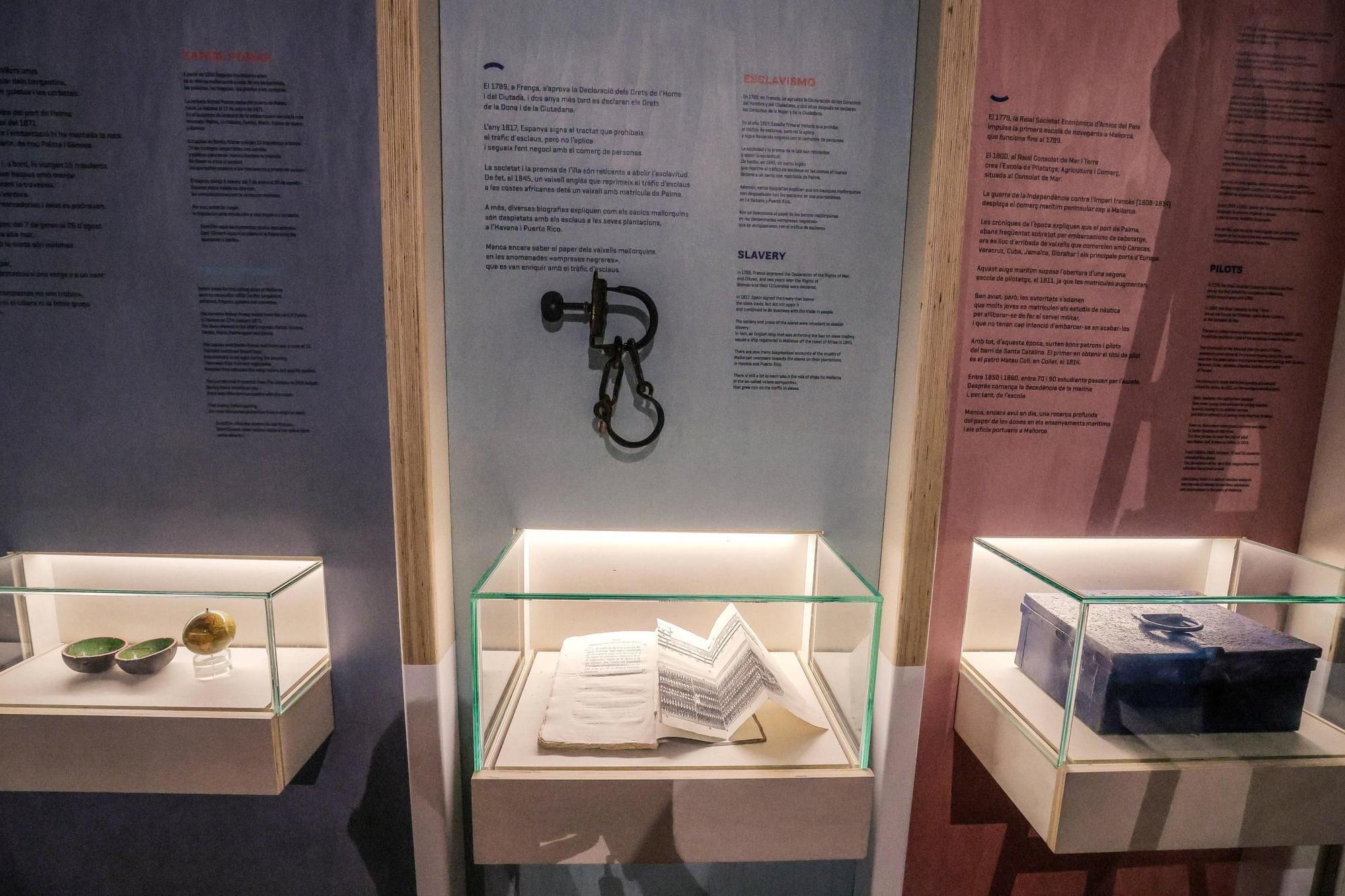 Así son las cinco salas del Museu Marítim de Mallorca que reabre este viernes