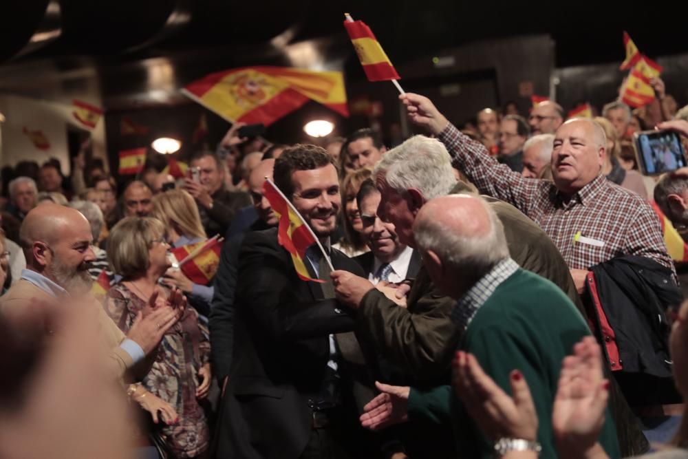 Mitin de Pablo Casado en Oviedo