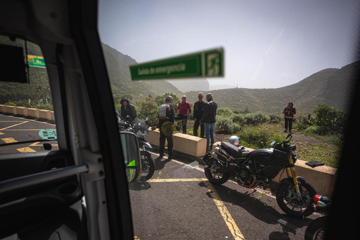 Viaje en guagua a Masca