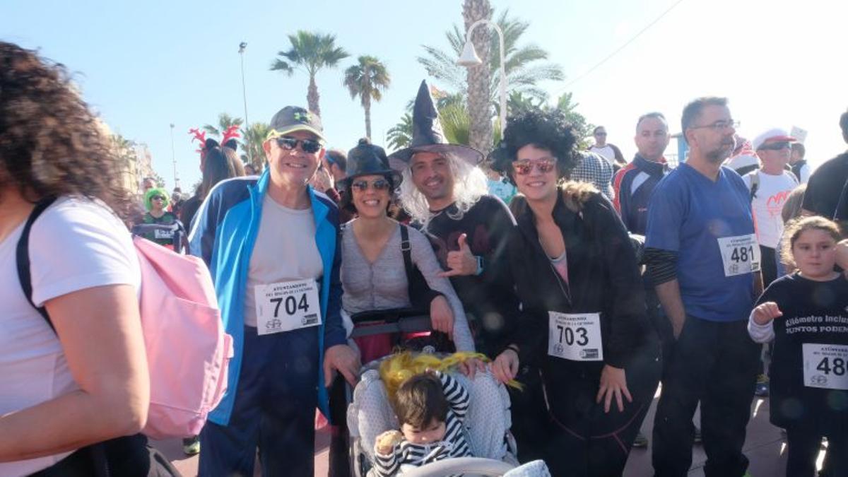 Una divertida imagen de la San Silvestre rinconera de 2018.