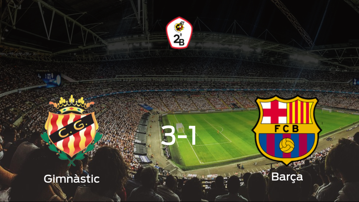 Tres puntos para el equipo local: Gimnàstic Tarragona 3-1 Barcelona B