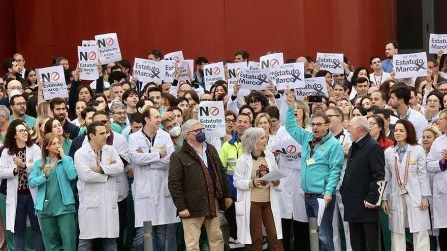 Huelga de médicos: "El que pueda hacer, que haga"