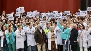 Huelga de médicos: "El que pueda hacer, que haga"