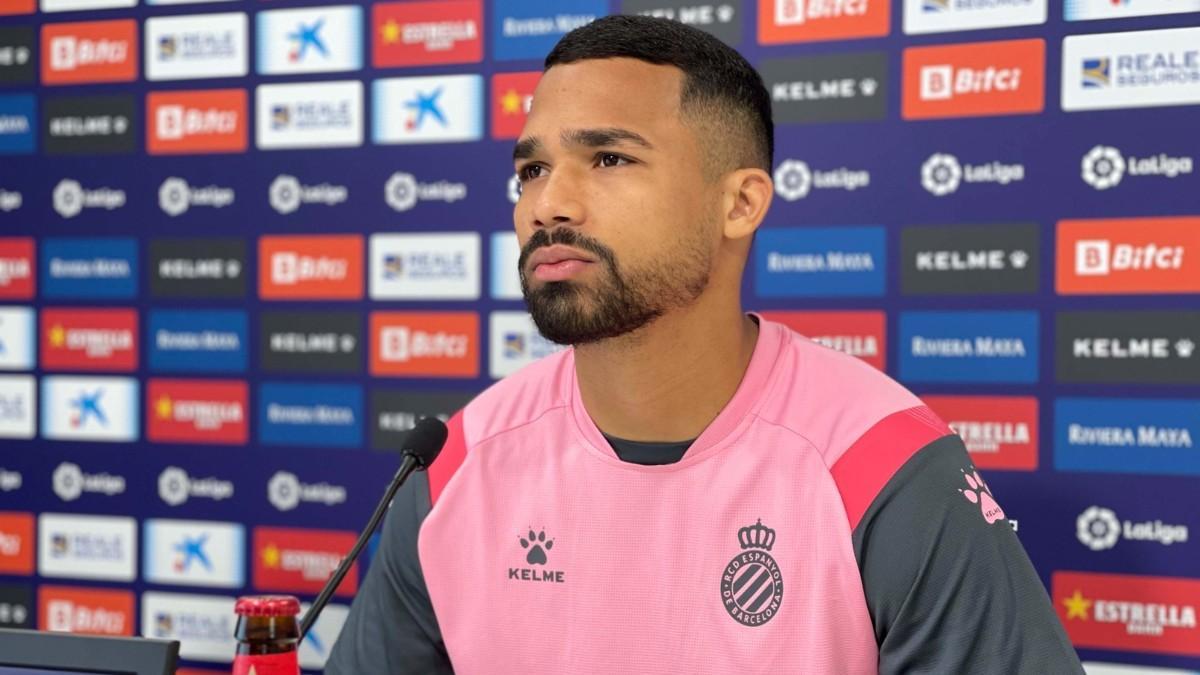 Yangel Herrera, en rueda de prensa