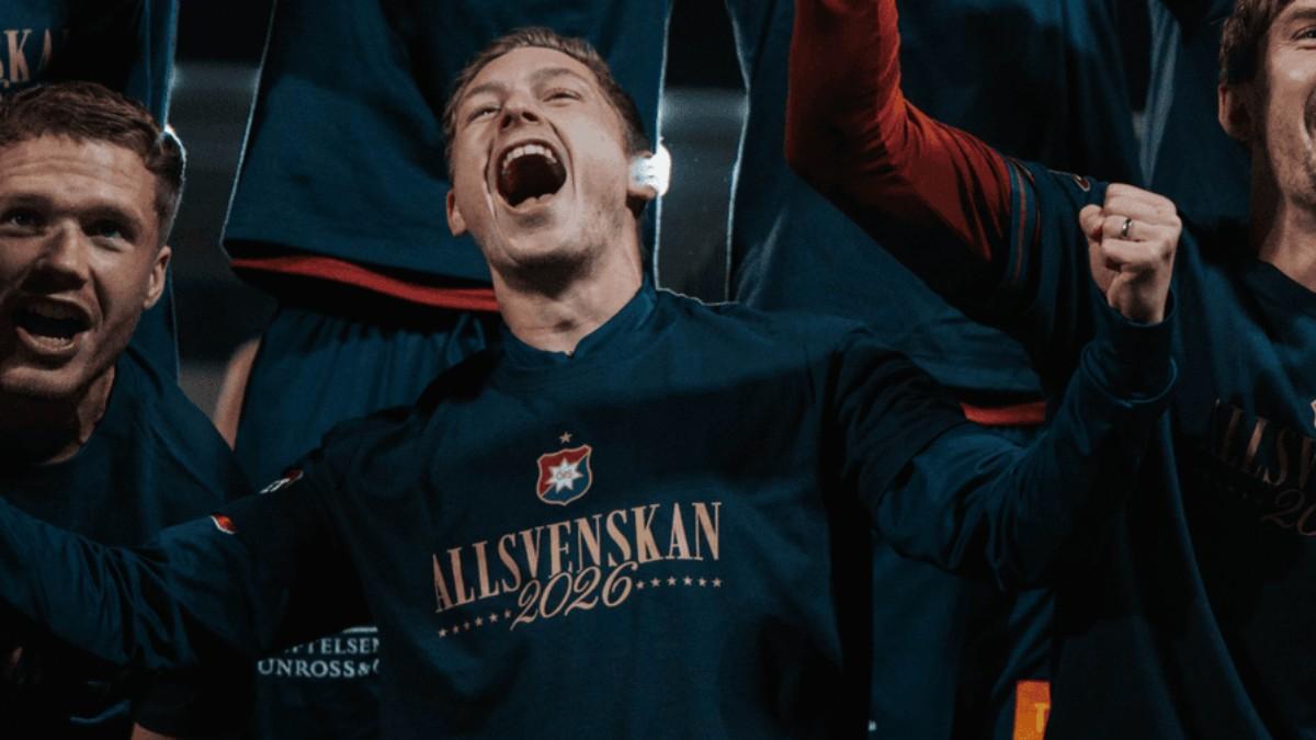 El ÖIS Fotboll, con la camiseta de la Allsvenskan 2026