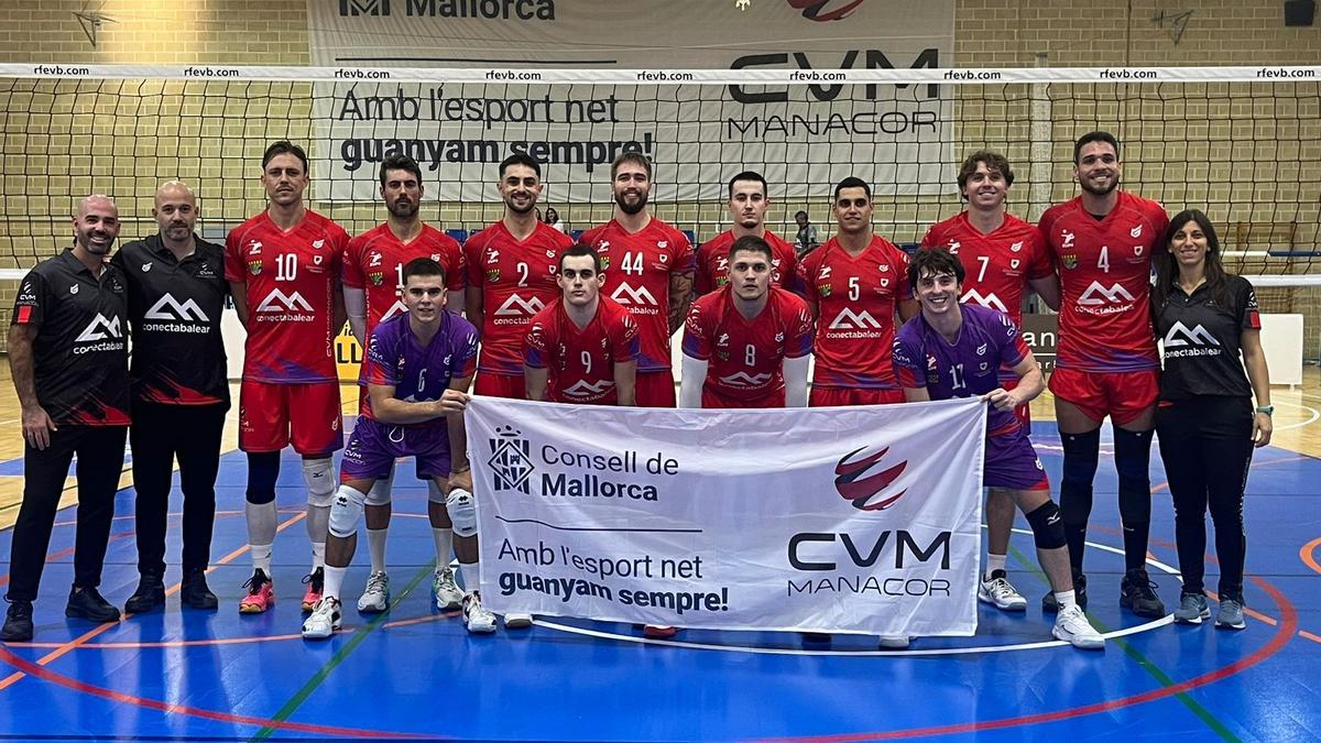 El ConectaBalear Manacor se coloca segundo en la Superliga tras vencer al Teruel