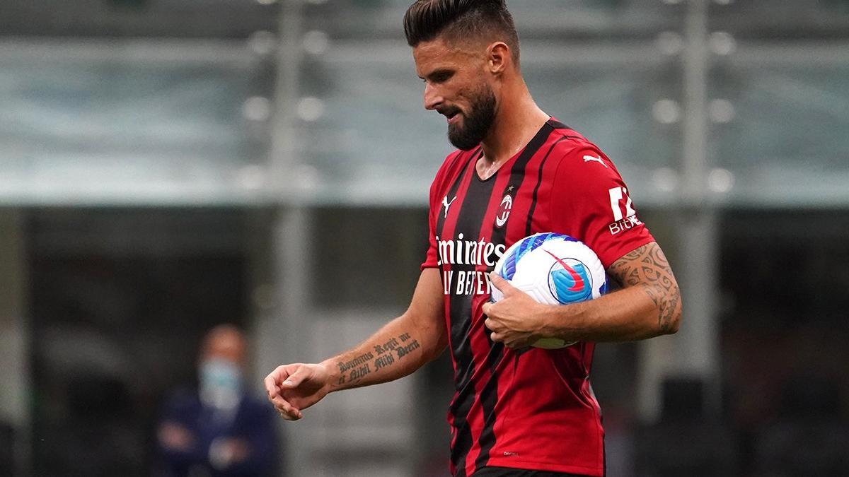 Giroud está de vuelta en el AC Milan