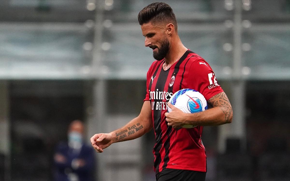 Giroud, positivo en COVID-19