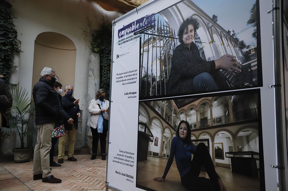 Empueblarte, las artistas cordobesas vistas por el objetivo de Sánchez Moreno