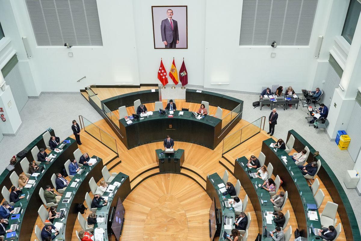 Pleno del Ayuntamiento de Madrid.