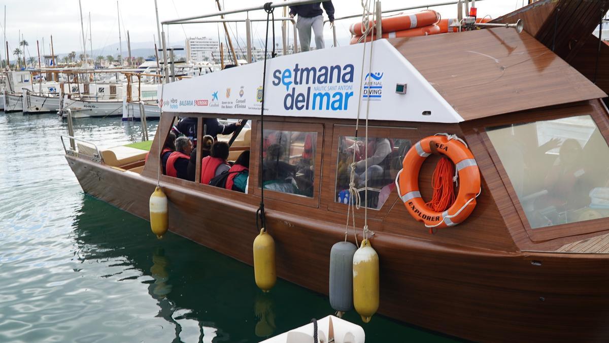 Jornada inclusiva para alumnos de Apneef en el Club Nàutic Sant Antoni