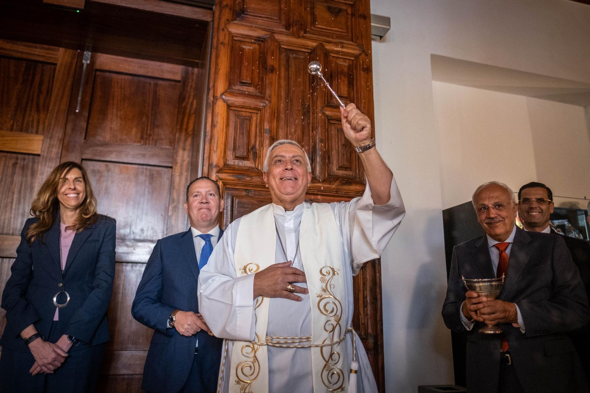 Presentación del velatorio de la plaza del Cristo de La Laguna