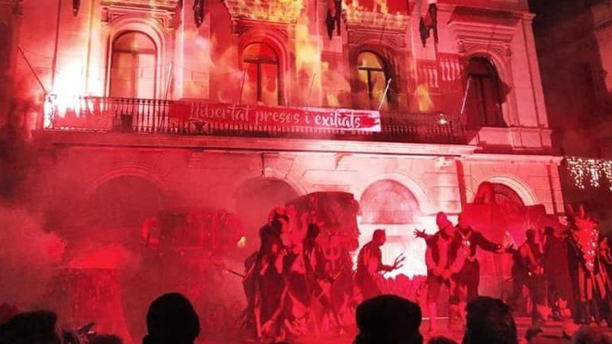 Representació de l&#039;espectacle «L&#039;infern més gran de Catalunya»