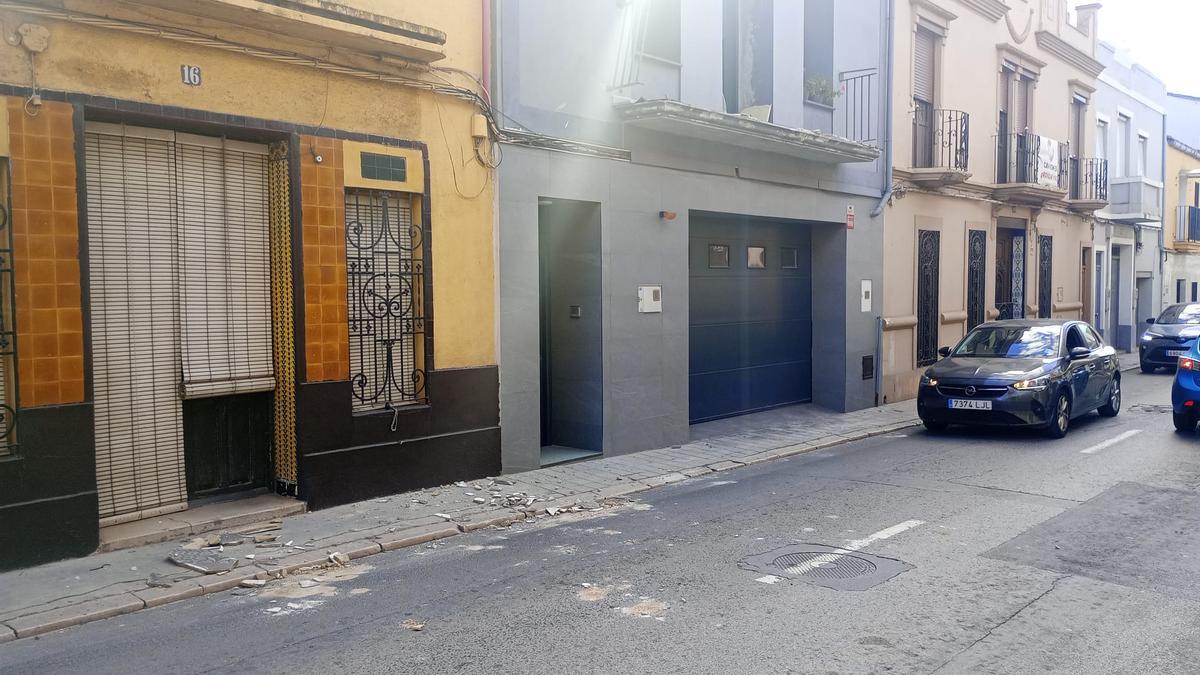 La casa sin balcón en Manises.