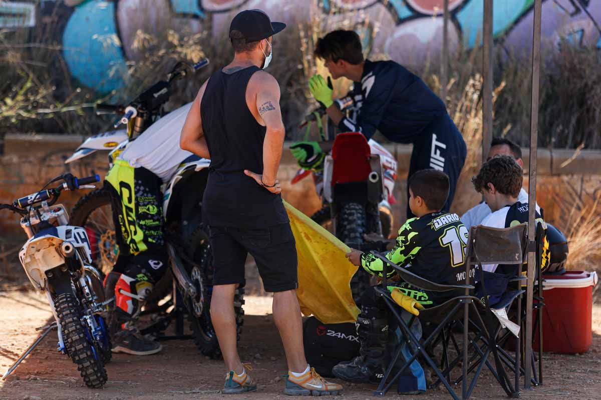 Motocross para valientes en Santa Eulària