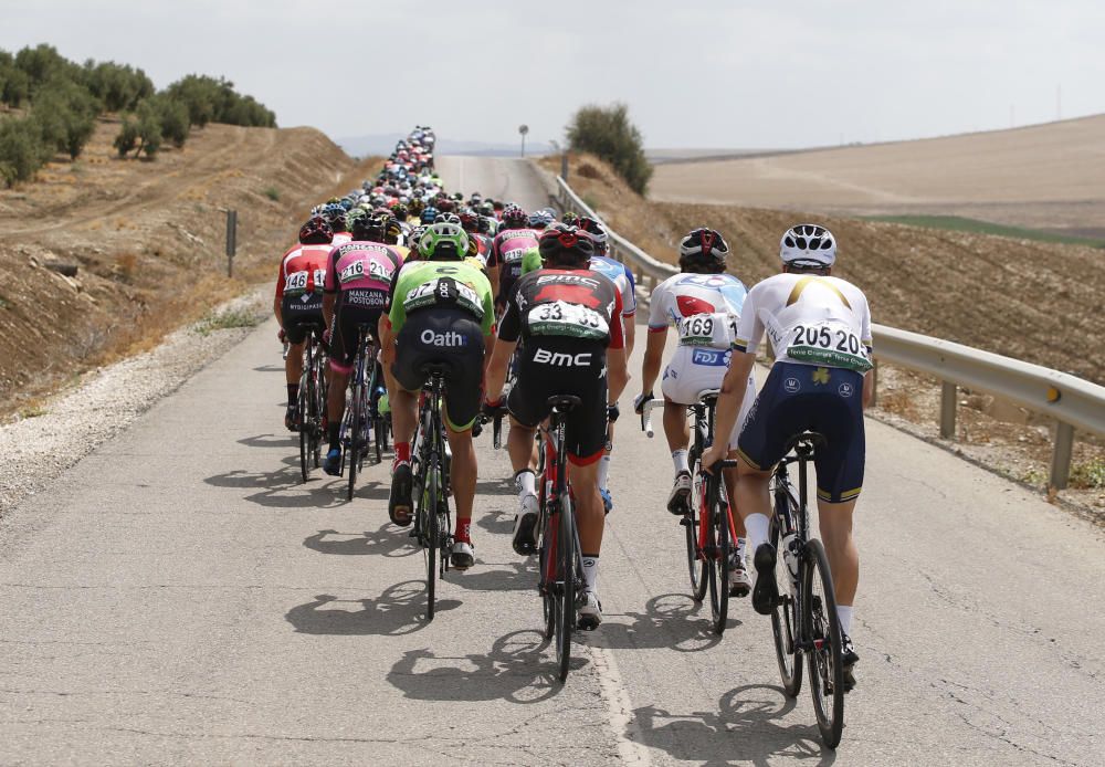 La decimocuarta etapa de la Vuelta, en imágenes
