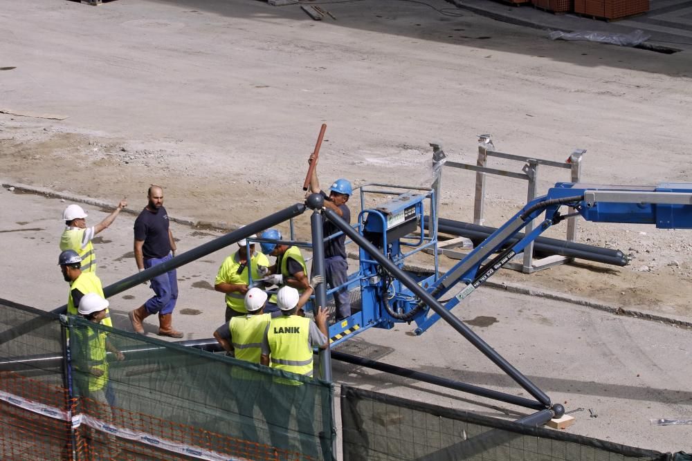 Así van las obras en el estadio de Balaídos