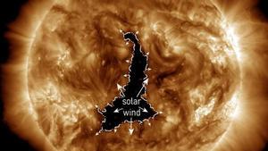 El gigantesco agujero coronal es más de 60 veces más ancho que la Tierra.