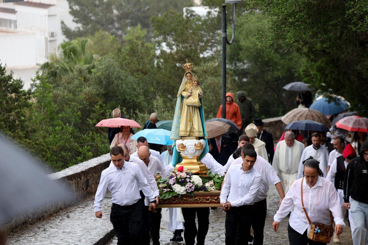 Llegada de la procesión a Puig de Misa