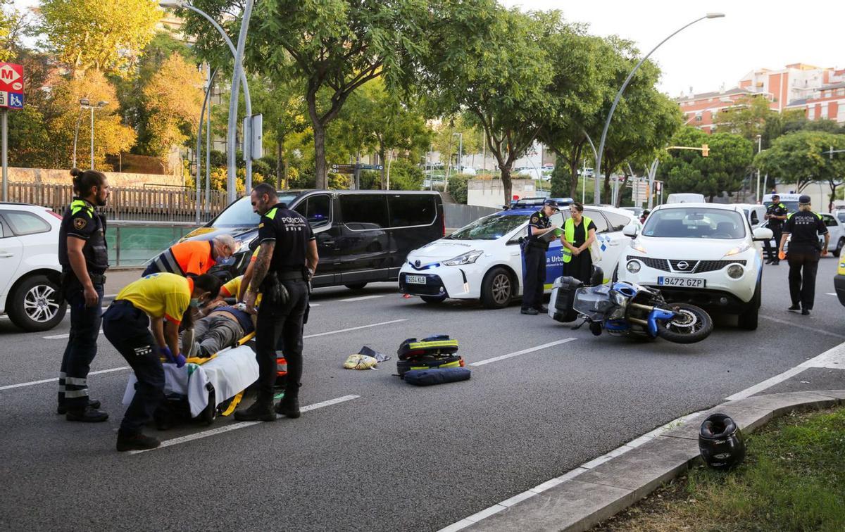 Els morts en accidents de trànsit disminueixen un 31,5%