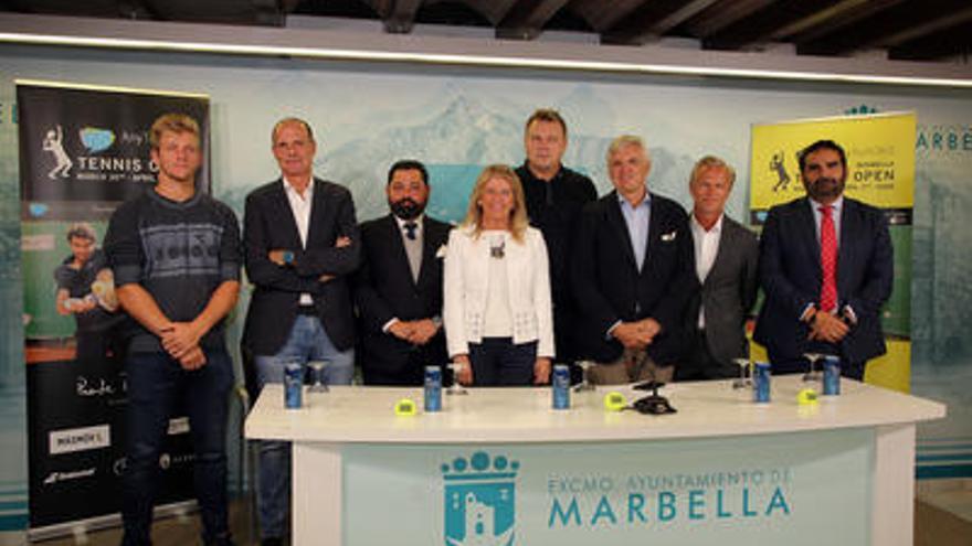Acto de presentación del Marbella Tennis Open 2020.