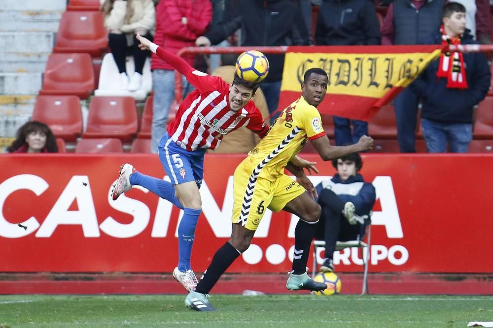 El Sporting - Nástic, en imágenes