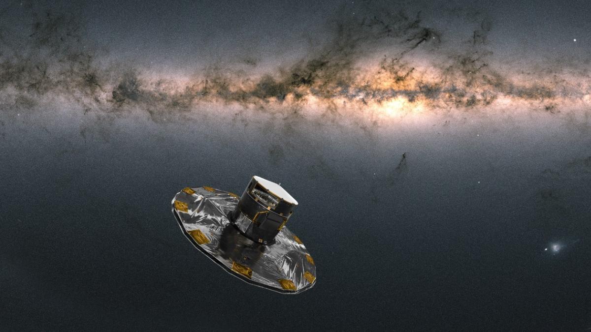 Recreación artística del telescopio espacial Gaia.