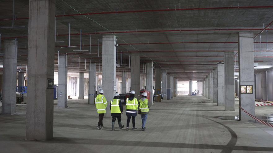 Aparcamiento de la estación intermodal. |  Iago López