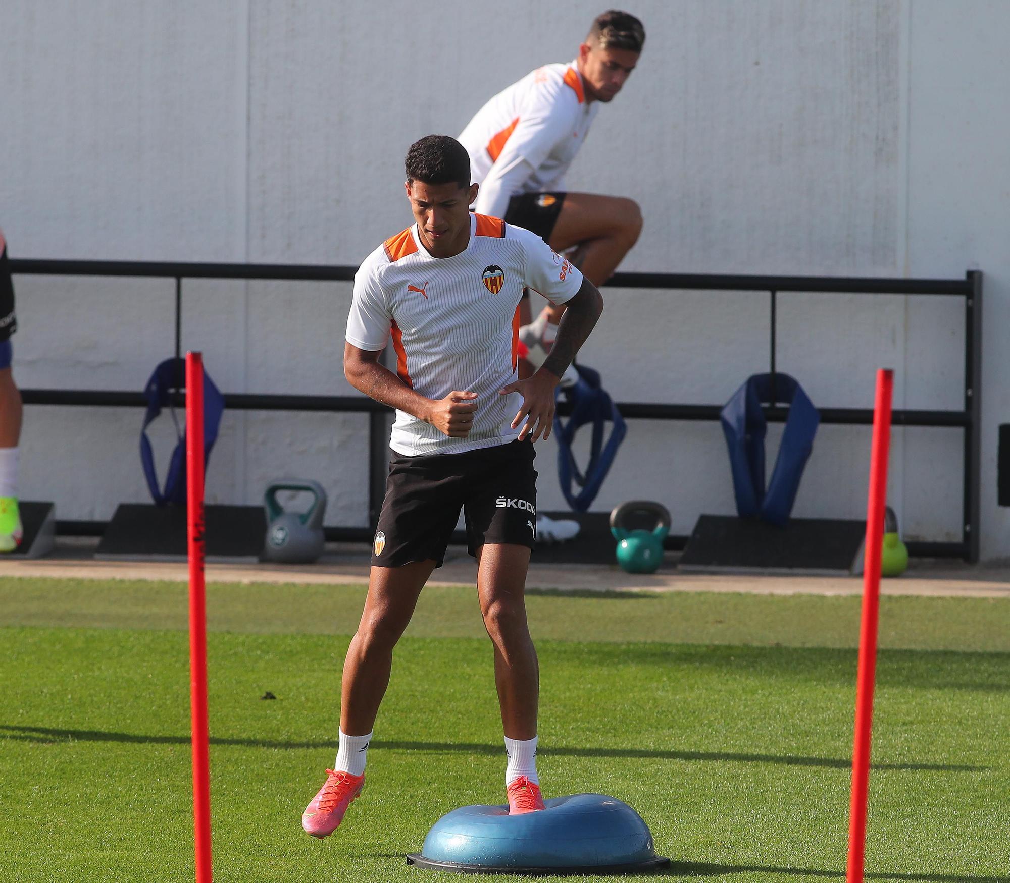 Así ha sido el entrenamiento de hoy del Valencia CF