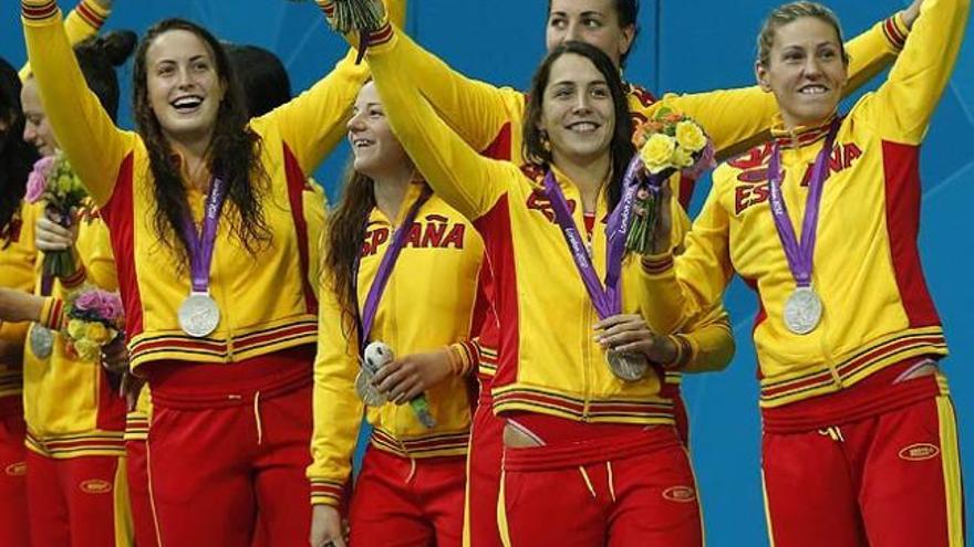 El waterpolo femenino se cuelga una plata histórica en Londres