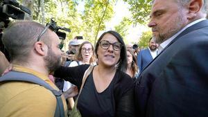 Anna Gabriel exdiputada de la CUP en el Parlament de Cataluña.