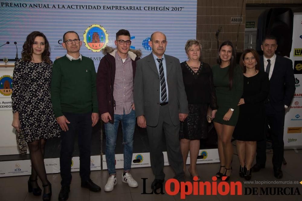 Gala premio a la Actividad empresarial en Cehegín