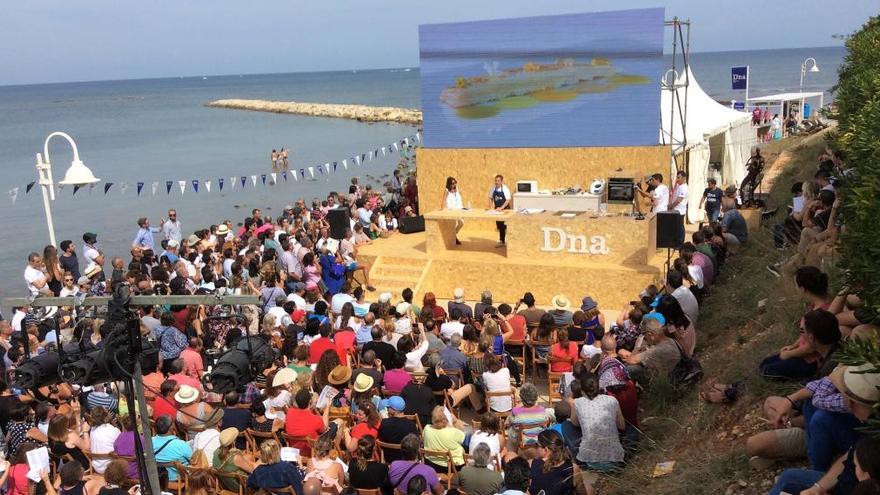 Llenazo en el festival gastronómico de Dénia