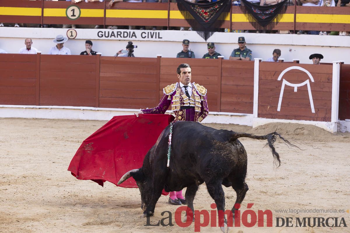 Corrida de toros en Abarán (El Fandi, Emilio de Justo, El Payo)