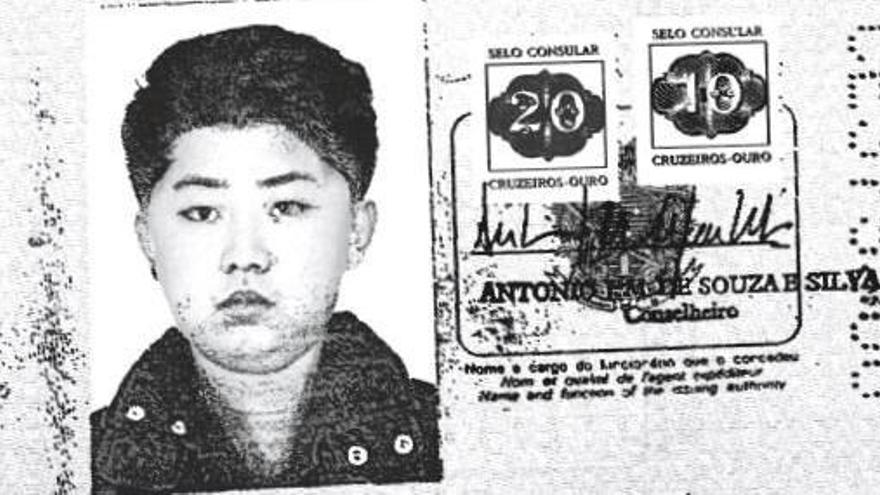 El pasaporte &#039;brasileño&#039; de Kim Jong Un.